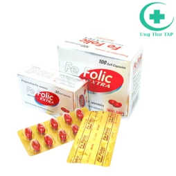 Fe-folic Extra Nic Pharma - Bổ sung sắt và acid folic